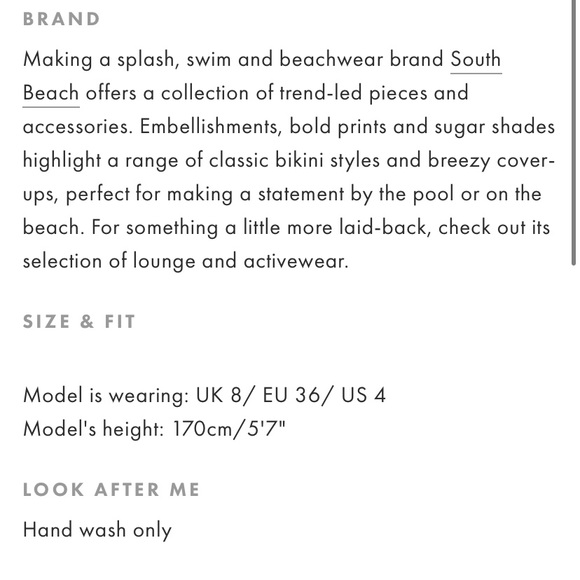 ASOS Metallic Bikini Bottom - Picture 3 of 10